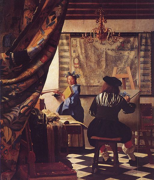 Johannes Vermeer The Art of Painting